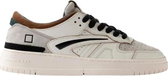 D.A.T.E. D.a.t.e. - Torneo Colored - Heren - Schoenen - Wit - Maat: 42 EU Katoen
