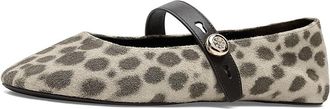 Tory Burch Romy Mary Jane Womens Flat Shoes Cheetah Spots : 8.5 M, Leather/Suede