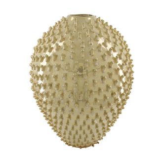 Schubiger M&ouml;bel Vase Puffiso, Keramik, Perlmutt