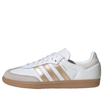 adidas (WMNS) adidas Samba OG White Wonder Gold Grey IH9127