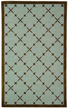 Safavieh Newport Hand Made Area rug, Blue / Brown Contemporary Style Non-Shedding