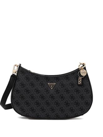 Guess Co Noelle 4G curved shoulder bag - women - Artificial Leather - OS - Black