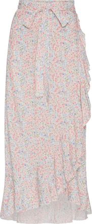 Americandreams Milly Wrap Skirt Long - Dames - Maxi Rokken - Veelkleurig - L - Rokken