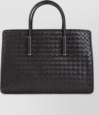 Bottega Veneta small leather tote bag