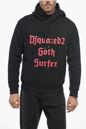 Dsquared2 Fleeced Cotton GOTHSURFER Hoodie size S