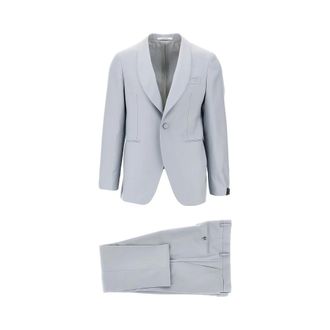 Tagliatore Abito sartoriale monopetto in lana vergine - - Suits - Uomo - Blu - L