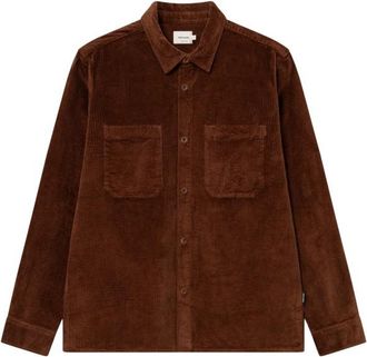 Dedicated Shirt Kil Corduroy Hemd f&uuml;r Herren | braun
