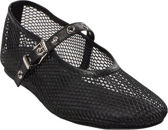 Sofie Schnoor Schoenen, Dames, Zwart, 40 EU, Leer, Zwarte Ballerina Schoenen met Netkwaliteit