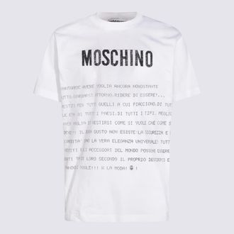 Moschino White Cotton T-Shirt