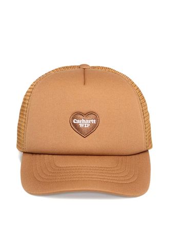 Carhartt Work in Progress heart-patch trucker cap - men - Polyester - One Size - Brown