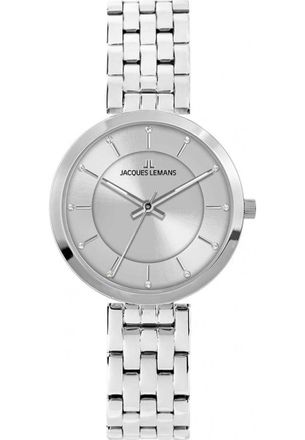 Jacques Lemans Womens 1-2211A Ladies Milano Watch - Silver - One Size