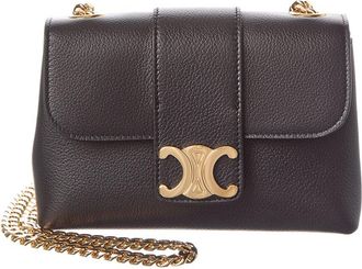 Celine Celine Victoire Mini Leather Shoulder Bag