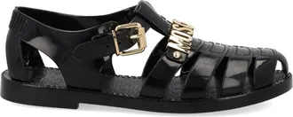Moschino Jelly Cage Like Mesh Sandals