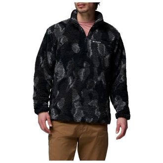 Columbia Rugged Ridge High Pile Half Zip Fleecepullover f&uuml;r Herren | schwarz