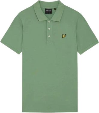 Lyle & Scott Polo X576 - Heren - Polos - Groen - XL - Katoen - Tops