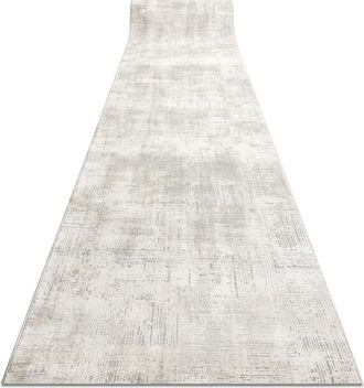 RugsX Rugsx - Alfombra De Pasillo Tuls 51231 Vintage Marfil / Gris 120 Cm Beige 120x1100 Cm