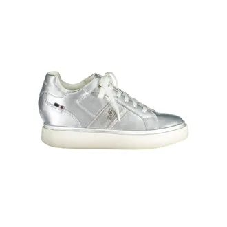 U.S.Polo Association U. S. POLO ASSN. Argento Polyester Womens Sneaker