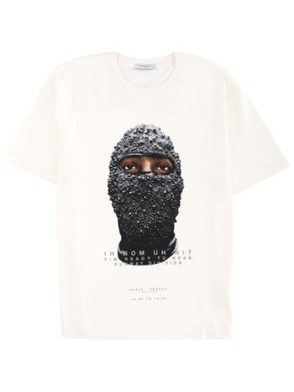 Ih Nom Uh Nit White Graphic Crew Neck T-Shirt