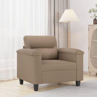 vidaXL Poltrona Cappuccino 60 cm in Similpelle - Vidaxl