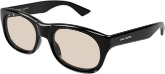 Saint Laurent Stijlvolle zonnebril voor je look - unisex - Zonnebrillen - Zwart - 56 MM - Accessoires