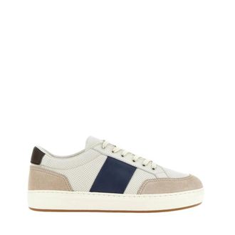 Hogan Leren Sneakers met Blauwe Details - Heren - Sneakers - Veelkleurig - 45 EU - Leer - Schoenen