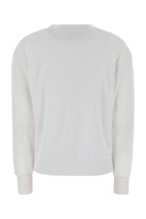 Isabel Marant Womens White Linen Klowia T-Shirt