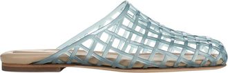 Vince Barcelona Jelly Sandalen - Dames - Slip ons - Blauw - 36 EU - Leer - Schoenen