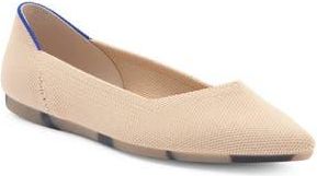 Rothy's Pointy Toe Flat in Ecru at Nordstrom Rack, Size 12.5