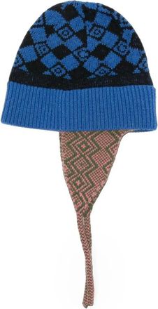 Dries Van Noten Heren, Accessoires, Blauw, Maat: ONE Size Wol