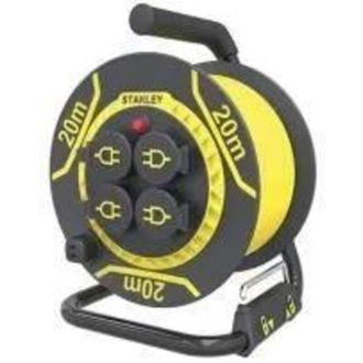 Stanley Carrete De Cable De Extensi&oacute;n 20 M 3 X 15 M 16a
