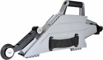 Gabrielle Herramienta Para Encintado De Paneles De Yeso Tipo Banjo Gris Con Rueda De Rodillo Reversible Para Esquinas Interiores - Juego De Acabado Para Placas 