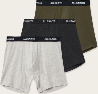 AllSaints Cotton Boxer Brief 3 Pack, Size: XL
