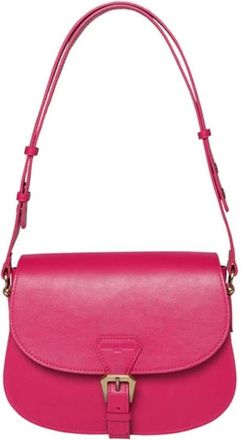 Ines De La Fressange Fl&acirc;neur Handtas - Dames - Schoudertassen - Roze - ONE Size - Leer - Tassen