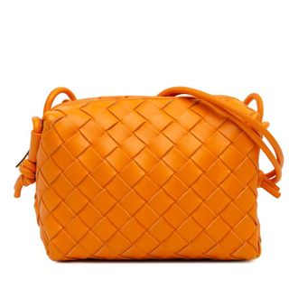 Bottega Veneta Pre-owned Bottega Veneta Mini Lambskin Intrecciato Loop Camera Bag Ladies 1GWQWDDA6WLYZGZO