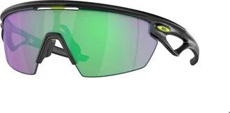 Oakley Unisex - Sphaera Sunglasses In Matte Black Ink Prizm Road Jade