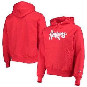 Champion Mens Champion Scarlet Nebraska Huskers Vault Logo Reverse Weave Pullover Hoodie at Nordstrom, Size Medium