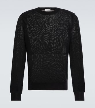 JIL SANDER｜ROUNDNECK KNITS (SWEATER CN SS (JSWU751317 W Jil Sander Light Blue Knitwear from $669.00 - on Stylight