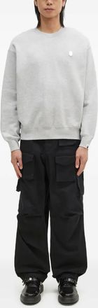 A Bathing Ape Felpa Ape Head girocollo - Grigio