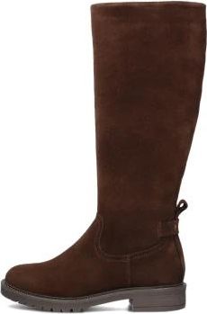 Notre-V Bruine Leren Winterlaarzen - Dames - Hoge Laarzen - Bruin - 41 EU - Leer - Schoenen