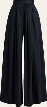 Ralph Lauren Pleated Wide-Leg Pants