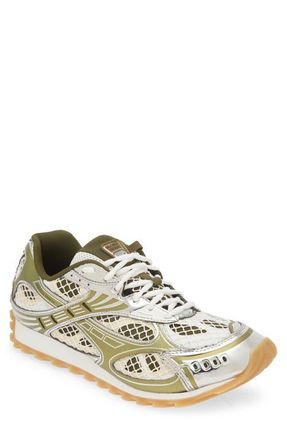Bottega Veneta Orbit Low Top Sneaker in 2848 Mud/white at Nordstrom, Size 10Us