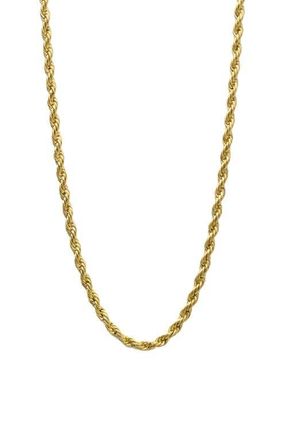 The M Jewelers NY The Rope Chain Necklace in Gold at Nordstrom