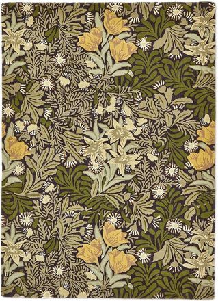 Morris & Co. Designer Teppich Bower Twining Vine - handgetuftet, aus 100% reiner Schurwolle