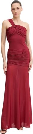 Aniye By Vestido Largo Asim&eacute;trico - Dresses - Mujer - Rojo - S