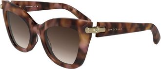 Longchamp Multicolor Acetaat Zonnebril