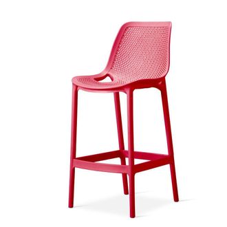 Netfurniture Gunez Bar Stool Quality - Red