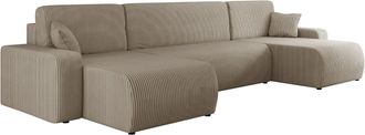 Mirjan24 Mobilier1 - Sof&aacute; Rinconero Shelton 103, Poso 02, Funci&oacute;n De Descanso, Almacenaje, 312x145x82cm, 0