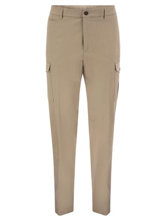 PESERICO Pantalones cargo Peserico de algod&oacute;n el&aacute;stico
