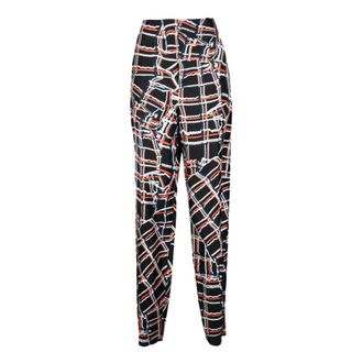 Bottega Veneta Zijden Broek - Dames - Straight fit broeken - Veelkleurig - XS - Broeken