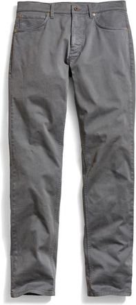Billy Reid Cochran Stretch Cotton Five Pocket Pants in Asphalt at Nordstrom, Size 32 X 36